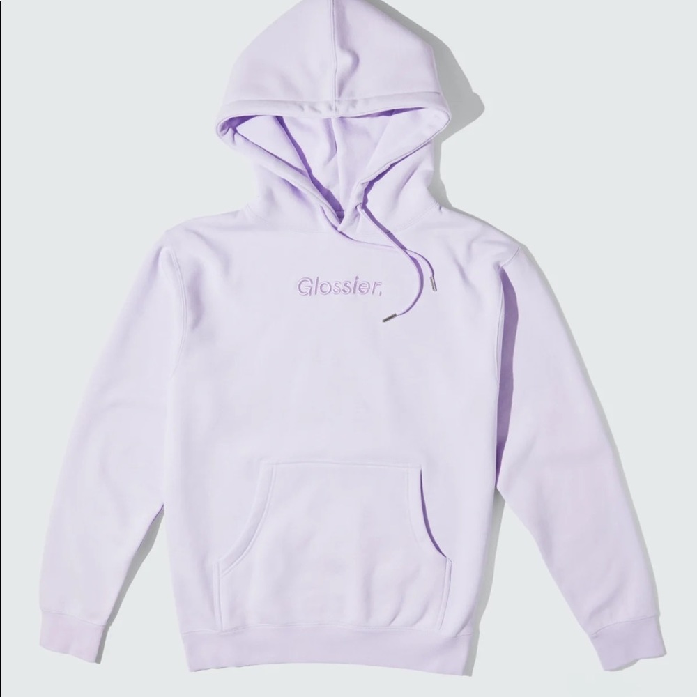 Glossier Limited Edition Lavender Sweatshirt